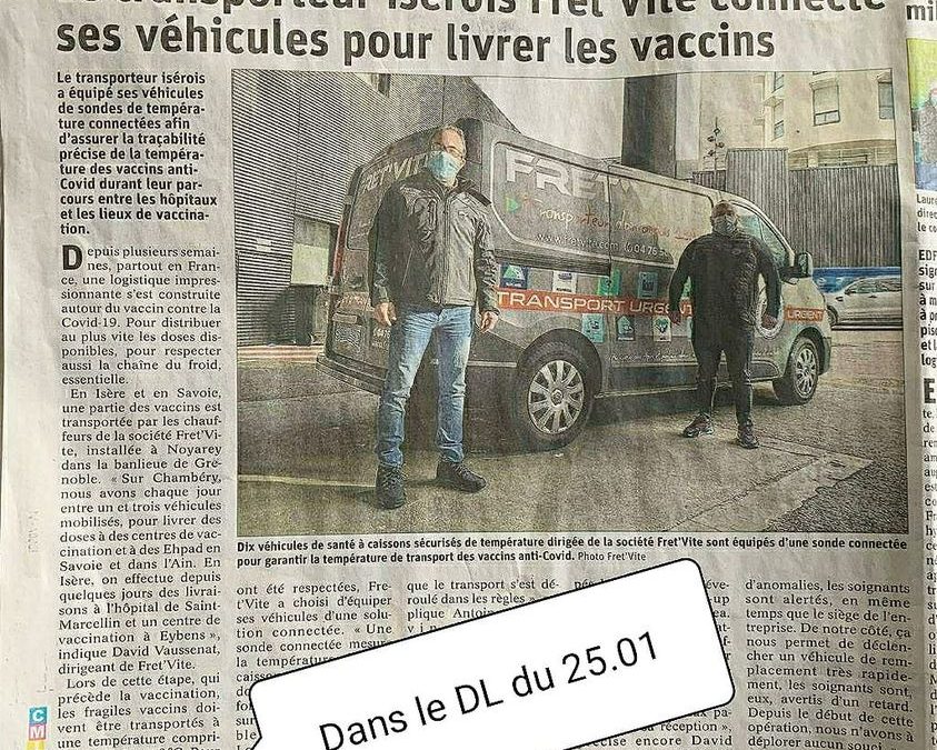 FV DANS LE DAUPHINE LIBERE